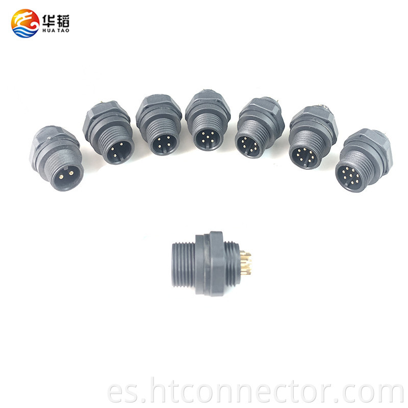 All plastic waterproof connectors